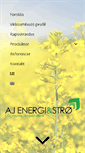 Mobile Screenshot of ajenergi.dk